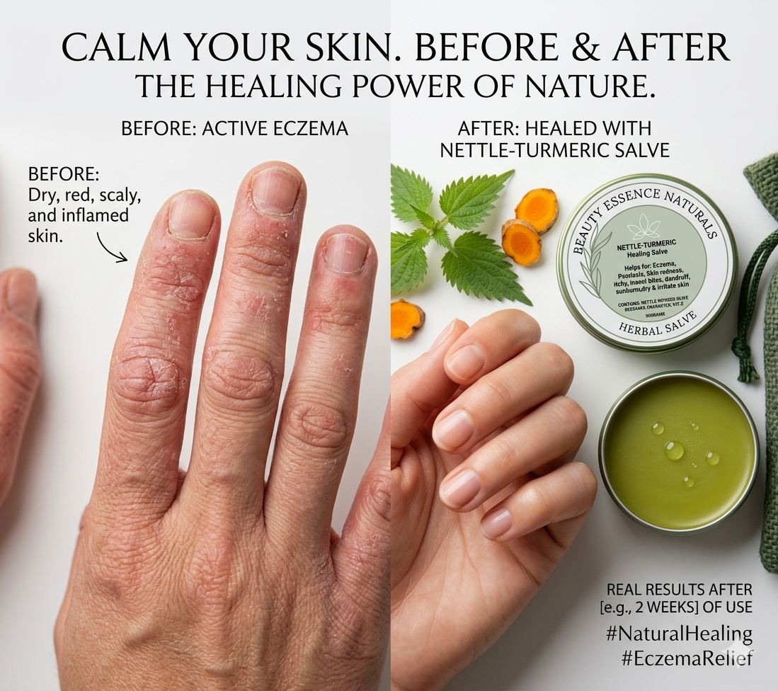 NETTLE TURMERIC HERBAL SALVE 100% ORGANIC 30ml