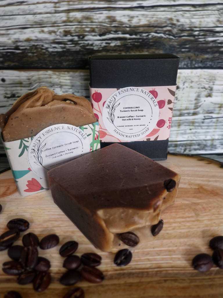 COFFEECCINO TURMERIC SCRUB SOAP
