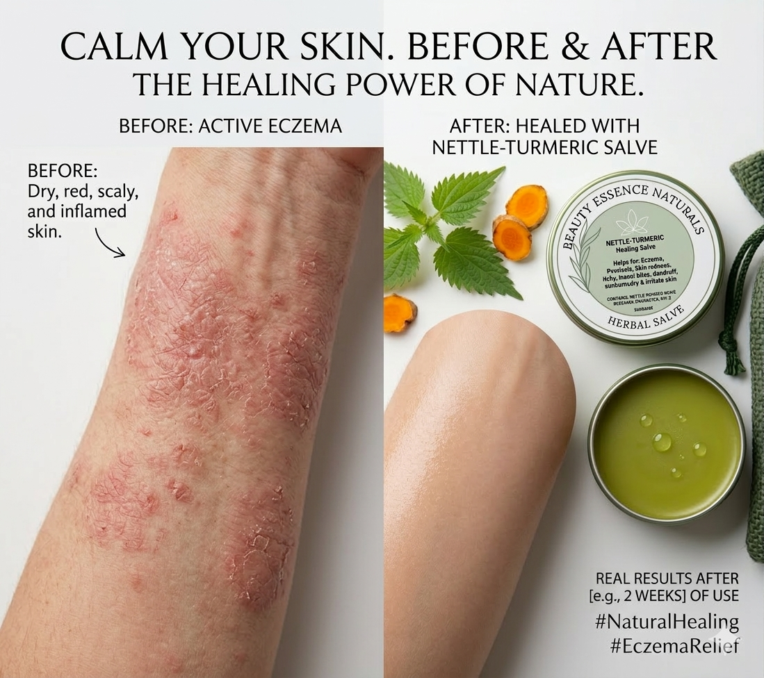 NETTLE TURMERIC HERBAL SALVE 100% ORGANIC 30ml